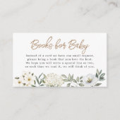 Carte D'accompagnement Livres pour bébé garçon Blue Balloon Floral (Devant)