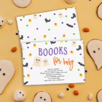 Livres pour bébé Halloween Douche bébé Demande de