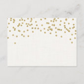 Carte D'accompagnement Livres pour bébé, inserts de demande de livre de l (Dos)