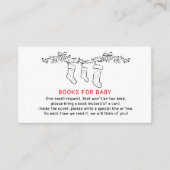 Carte D'accompagnement Livres pour bébé Joyeux Petits Livres pour bébé (Devant)