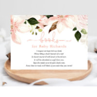 Livres pour bébé lys fleuris baby shower lys