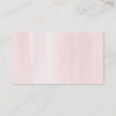 Carte D'accompagnement Livres pour bébé mignon Aquarelle Floral (Dos)