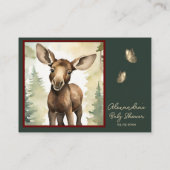 Carte D'accompagnement Livres pour bébé orignal pour bébé (Dos)