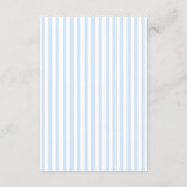 Carte D'accompagnement Livres pour bébé Red White & Due Insert (Dos)
