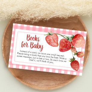 Carte D'accompagnement Livres pour bébé sur la fête prénatale de bébé fra
