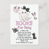 Carte D'accompagnement Livres pour bébé - Une demande de conservation de  (Devant)