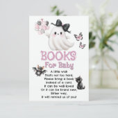 Carte D'accompagnement Livres pour bébé - Une demande de conservation de  (Debout devant)