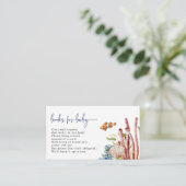 Carte D'accompagnement Livres pour bébés (Debout devant)