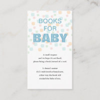 Livres pour bébés, points pastel et bleu clair