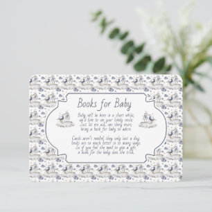 Carte D'accompagnement Livres pour coquillages de mouette bleue pour bébé