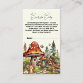 Carte D'accompagnement Livres pour les champignons pour bébés Bois rustiq (Devant)