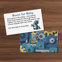 Livres pour les engrenages de bébé robot