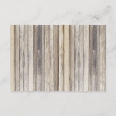 Carte D'accompagnement Livres rustiques pour bébés (Dos)