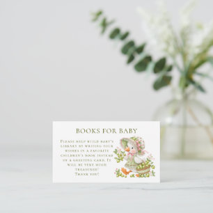 Carte D'accompagnement Livres Silly Goose Gooseberry pour Baby Shower