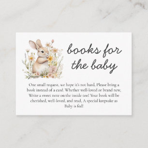 Carte D'accompagnement Livres Spéciaux Pour Bébé SpringBébé Douche
