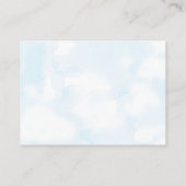 Carte D'accompagnement Livres Teddy Bear pour bébé (Dos)