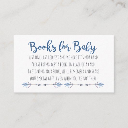 Carte D'accompagnement Livres Tribaux Pour Bébé (Devant)