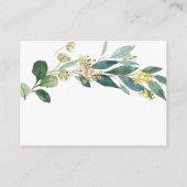 Carte D'accompagnement Livres verts pour Baby Insert Card (Dos)