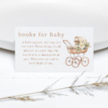 Carte D'accompagnement Livres vintages de Baby shower de transport pour b<br><div class="desc">Livres vintages de Baby shower de transport pour bébés pour la carte de boîtier pour bébés. Cliquez sur le bouton Personnaliser pour customiser cette conception avec vos détails.</div>