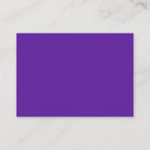 Carte D'accompagnement Livres Violets Pour Demande De Bébé (Dos)