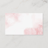 Carte D'accompagnement Livres Winter Pink Bow pour bébé (Dos)