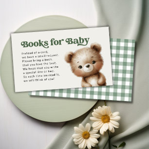Carte D'accompagnement Livres Woodland pour Baby Request