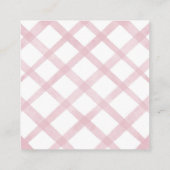 Carte D'accompagnement Locally Grown Diaper Raffle Card (Dos)