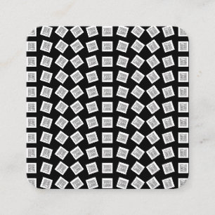 Carte D'accompagnement Logo unique ou Motif d'image   Noir (modifiable)