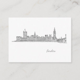 Carte D'accompagnement Londres Big Ben Grande-Bretagne