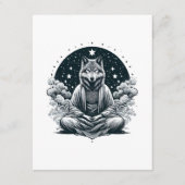Carte D'accompagnement Loup conscient (Devant)