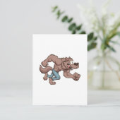 Carte D'accompagnement Loup-garou courant (Debout devant)