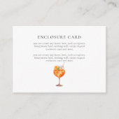 Carte D'accompagnement Love Moderne Chic À Première Gorgée Enterrement de (Devant)