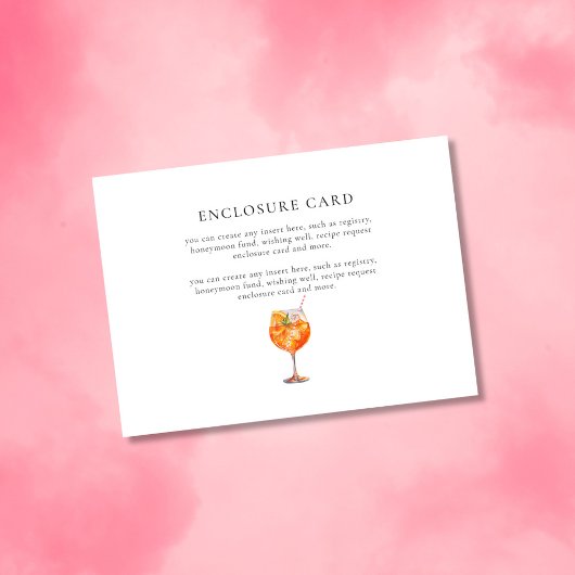 Carte D'accompagnement Love Moderne Chic À Première Gorgée Enterrement de