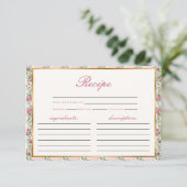 Carte D'accompagnement Love Shack Fiance Recette Fête des mariées (Debout devant)
