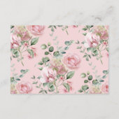 Carte D'accompagnement Love Shack Fiance Recette Fête des mariées (Dos)