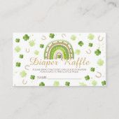 Carte D'accompagnement Lucky Charm Diaper Raffle Card (Devant)