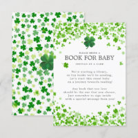 Lucky Little Shamrock Baby shower livre pour bébé