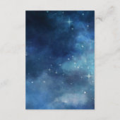 Carte D'accompagnement Lunar Sky Pleine lune Celestial Mariage Informatio (Dos)