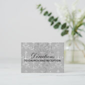 Carte D'accompagnement lustre noir (Debout devant)