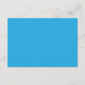 Carte d'accompagnement Luxe Bleu Minimaliste (Devant)