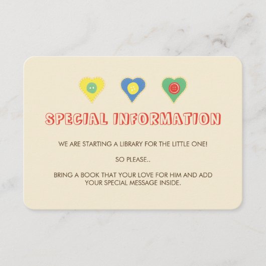 Carte D'accompagnement Lycka Till Information Inserts (Devant)