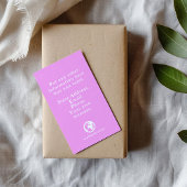 Carte D'accompagnement Macarons colorés Merci