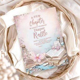 Carte D'accompagnement Magic Boho Storybook Diapper Raffle