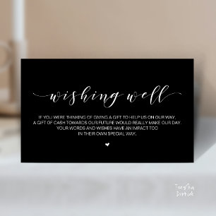 Carte D'accompagnement Magnifique fontaine de vœux de mariage élégante, C