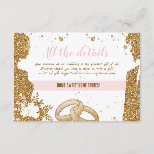 Carte D'accompagnement Magnifique - Gold Pink A Tous les détails 2