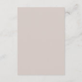 Carte D'accompagnement Magnolia Fleurs code RSVP QR (Dos)