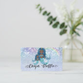 Carte D'accompagnement Maïs bleu sous le chapeau de mer (Debout devant)