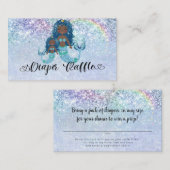 Carte D'accompagnement Maïs bleu sous le chapeau de mer (Devant / Derrière)