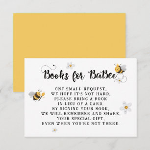 Carte D'accompagnement Mama to Bee Books for Baby Baby shower