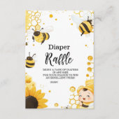 Carte D'accompagnement Mama to Bee Fleur sauvage Honeybee Maman Diapper R (Devant)